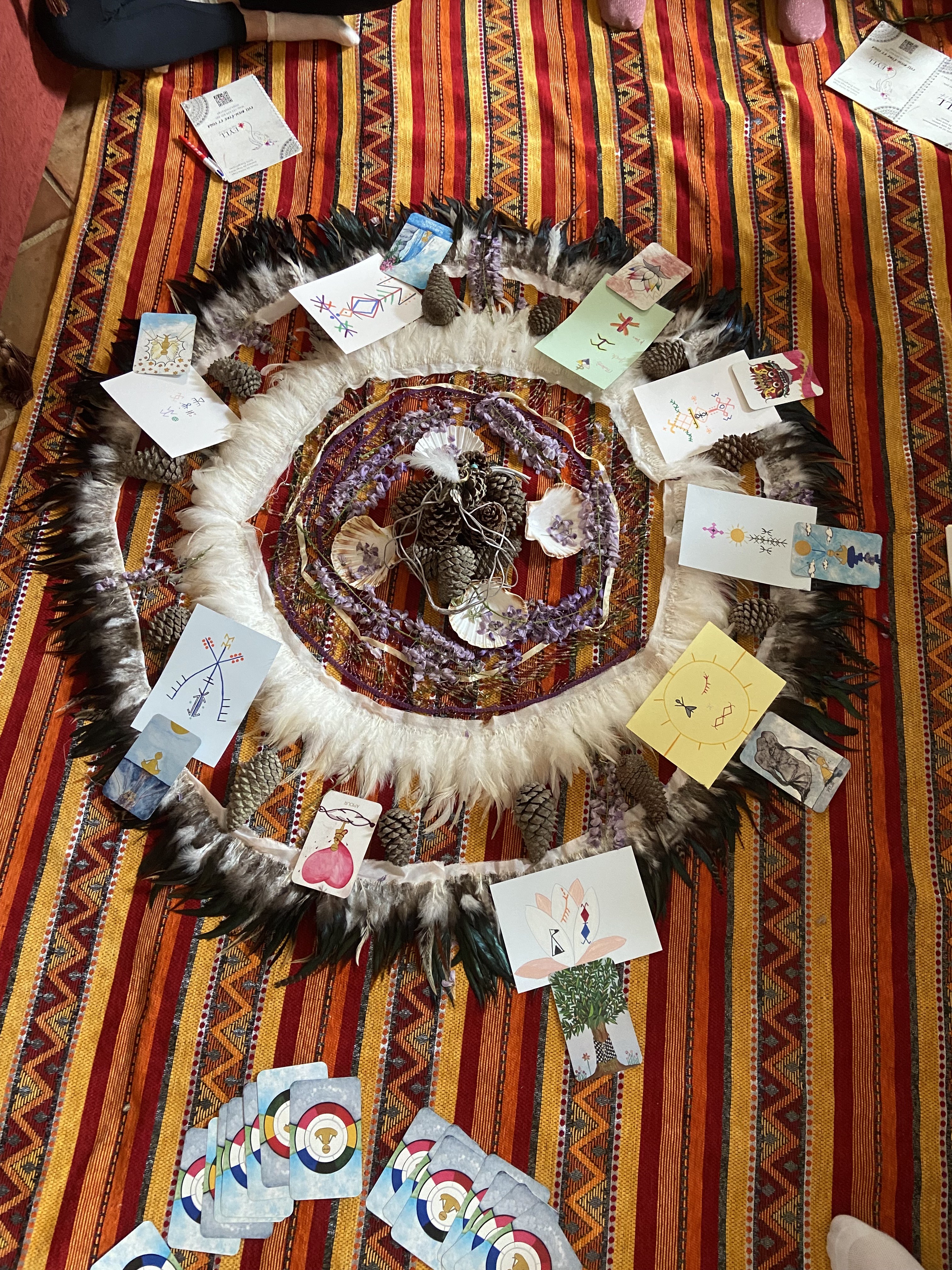 Mandala, symboles et Oracle Nawasanga
